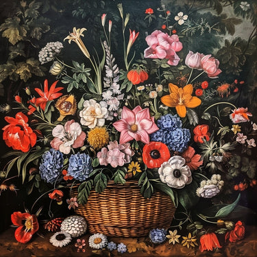 Artwork Flower Canvas